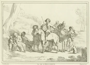 Peasants Resting on Their Way to Market